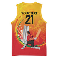 Custom Cricket PNG East Asia-Pacific Basketball Jersey Papua New Guinea Rise to Power - Polynesian Pride