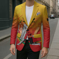 Custom Cricket PNG East Asia-Pacific Blazer Papua New Guinea Rise to Power - Polynesian Pride