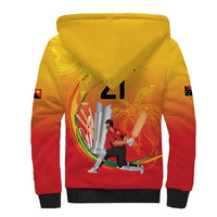 Custom Cricket PNG East Asia-Pacific Sherpa Hoodie Papua New Guinea Rise to Power - Polynesian Pride