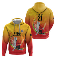 Custom Cricket PNG East Asia-Pacific Zip Hoodie Papua New Guinea Rise to Power - Polynesian Pride