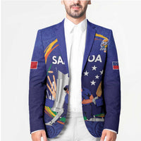 Custom Cricket Samoa East Asia-Pacific Blazer Samoa Storming the Limits - Polynesian Pride