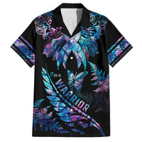 polynesia-ribbon-butterflies-family-matching-summer-maxi-dress-and-hawaiian-shirt-silver-fern-breast-cancer-with-papua-shell-pattern
