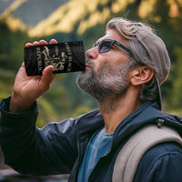 Personalized Haiti First Black Republic 4 in 1 Can Cooler Tumbler Negre Marron With Map And Flag