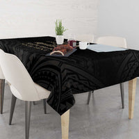 Personalized Haiti First Black Republic Tablecloth Negre Marron With Map And Flag