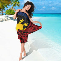 Personalized Philippines Sarong Polynesian Tribal Tattoo with Filipino Flag Motif
