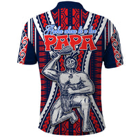 Custom Aotearoa Fathers Day Gift For Dad Polo Shirt Aroha Ahau Ki A Koe Papa Maori Style Pattern LT9 - Polynesian Pride