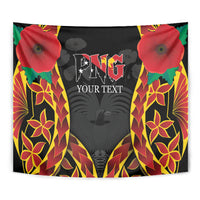 Personalised Papua New Guinea Remembrance Day Tapestry