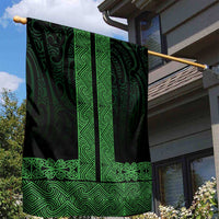 New Zealand Maori Kowhaiwhai Garden Flag Kakariki Maui and Mangopare