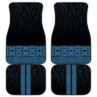New Zealand Maori Kowhaiwhai Car Mats Kikorangi Maui and Mangopare