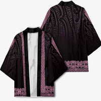 New Zealand Maori Kowhaiwhai Kimono Mawhero Maui and Mangopare - Polynesian Pride