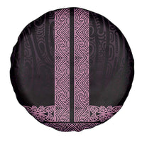 New Zealand Maori Kowhaiwhai Spare Tire Cover Mawhero Maui and Mangopare LT9 - Polynesian Pride