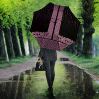 New Zealand Maori Kowhaiwhai Umbrella Mawhero Maui and Mangopare - Polynesian Pride