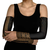 New Zealand Maori Kowhaiwhai Arm Sleeves Parauri Maui and Mangopare - Polynesian Pride