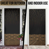 New Zealand Maori Kowhaiwhai Door Cover Parauri Maui and Mangopare LT9 - Polynesian Pride