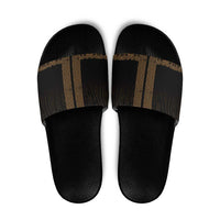 New Zealand Maori Kowhaiwhai Slide Sandals Parauri Maui and Mangopare - Polynesian Pride