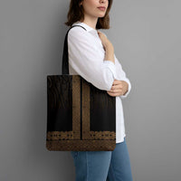 New Zealand Maori Kowhaiwhai Tote Bag Parauri Maui and Mangopare - Polynesian Pride