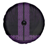 New Zealand Maori Kowhaiwhai Spare Tire Cover Waiporoporo Maui and Mangopare LT9 - Polynesian Pride