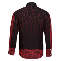 New Zealand Maori Kowhaiwhai Family Matching Short Sleeve Bodycon Dress and Hawaiian Shirt Whero Maui and Mangopare LT9 - Polynesian Pride