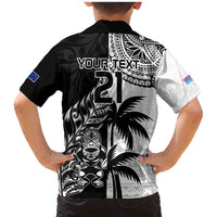 Custom Fiji New Zealand Family Matching Mermaid Dress and Hawaiian Shirt Maori mix Tapa Pattern Version LT9 - Polynesian Pride