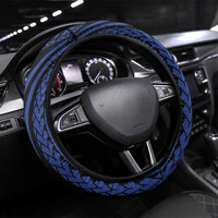 Manu Samoa Sevens Rugby Steering Wheel Cover Samoan Tribal Tattoo