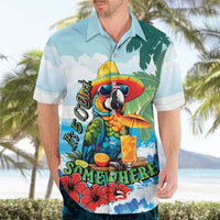 Funny Parrot Margarita Five O'clock Somewhere Hawaiian Shirt LT9 - Polynesian Pride