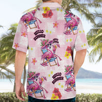 Hawaii Flamingo Hello Summer Hawaiian Shirt Hawaiian Quilt Pattern LT9 - Polynesian Pride
