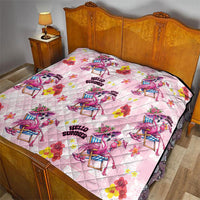 Hawaii Flamingo Hello Summer Quilt Hawaiian Quilt Pattern