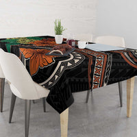 Vintage Hibiscus Pacific Floral Tablecloth