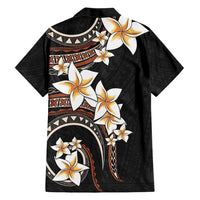 Vintage Plumeria Pacific Floral Hawaiian Shirt