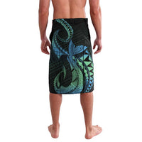 Personalised Hawaii Kure Atoll Lavalava Holaniku Coral Reef with Polynesian Tribal