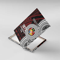 Personalised Tonga Constitution Day 1875 Canvas Wall Art Polynesian Tribal Tattoo