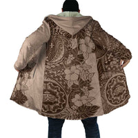 Polynesia Cloak Hibiscus Hawaiian Tribal Tattoo Retro Pink Pastel - Polynesian Pride