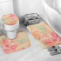 Hawaii Sweat Pink Ombre Bathroom Set Aloha Tribal Pattern - Polynesian Pride