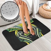 Rugby Cook Islands Avaiki Bathroom Set Black Kuki Airani Tribal Maori Inspired LT9 - Polynesian Pride