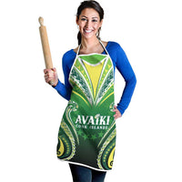 Rugby Cook Islands Avaiki Apron Green Kuki Airani Tribal Maori Inspired LT9 - Polynesian Pride