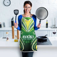 Rugby Cook Islands Avaiki Apron Green Kuki Airani Tribal Maori Inspired LT9 - Polynesian Pride