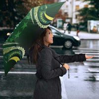 Rugby Cook Islands Avaiki Umbrella Green Kuki Airani Tribal Maori Inspired LT9 - Polynesian Pride