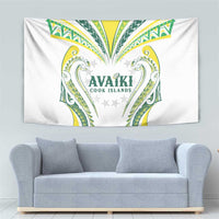 Rugby Cook Islands Avaiki Tapestry White Kuki Airani Tribal Maori Inspired LT9 - Polynesian Pride