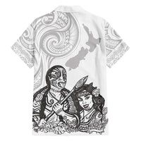 Aroha Maori Language Family Matching Long Sleeve Bodycon Dress and Hawaiian Shirt Te Reo Maori Inspired Art