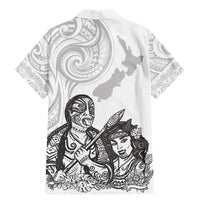 Aroha Maori Language Family Matching Mermaid Dress and Hawaiian Shirt Te Reo Maori Inspired Art