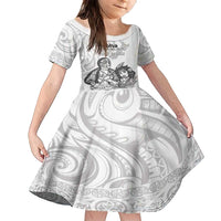 Aroha Maori Language Family Matching Tank Maxi Dress and Hawaiian Shirt Te Reo Maori Inspired Art