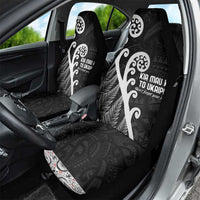 Kia Mau Ki To Ukaipo Car Seat Cover Te Reo Maori Koru Fern Art