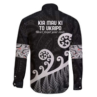 Kia Mau Ki To Ukaipo Family Matching Puletasi and Hawaiian Shirt Te Reo Maori Koru Fern Art LT9 - Polynesian Pride