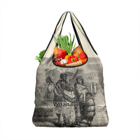 Whanau Maori Language Grocery Bag Te Reo Maori Inspired Art