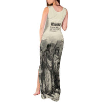 Whanau Maori Language Tank Maxi Dress Te Reo Maori Inspired Art