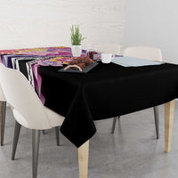 Aloha Vintage Hibiscus Lei Seamless Pattern Tablecloth - Polynesian Pride