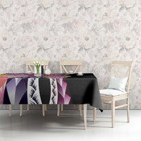 Aloha Vintage Hibiscus Lei Seamless Pattern Tablecloth - Polynesian Pride