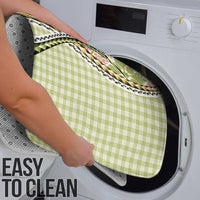 Aloha Vintage Palaka Floral Hawaiian Quilt Bathroom Set Omaomao Motif - Polynesian Pride