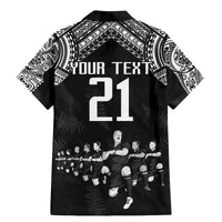 Custom NZ Rugby Family Matching Mermaid Dress and Hawaiian Shirt Kapa Opango Maori Haka With Years of The All Black Champions LT9 - Polynesian Pride