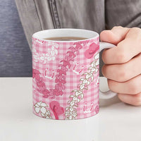 Paniolo Palaka Hawaiian Cowgirl Ceramic Mug - Polynesian Pride